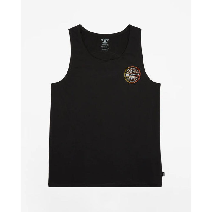 BILLABONG ROTOR TANK WASHED BLACK