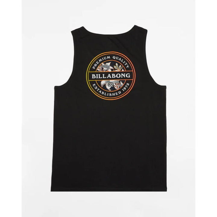 BILLABONG ROTOR TANK WASHED BLACK