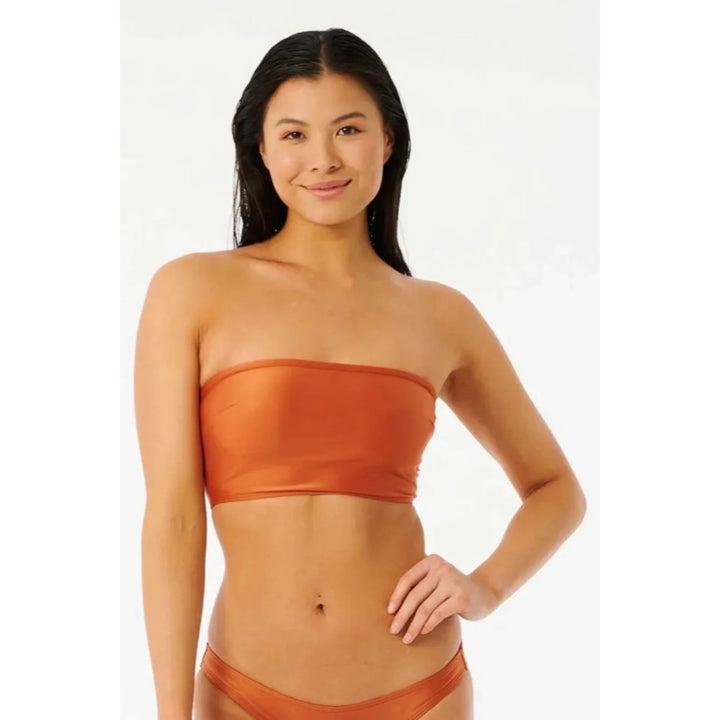 RIP CURL CLASSIC SURF BANDEAU TOP AUBURN