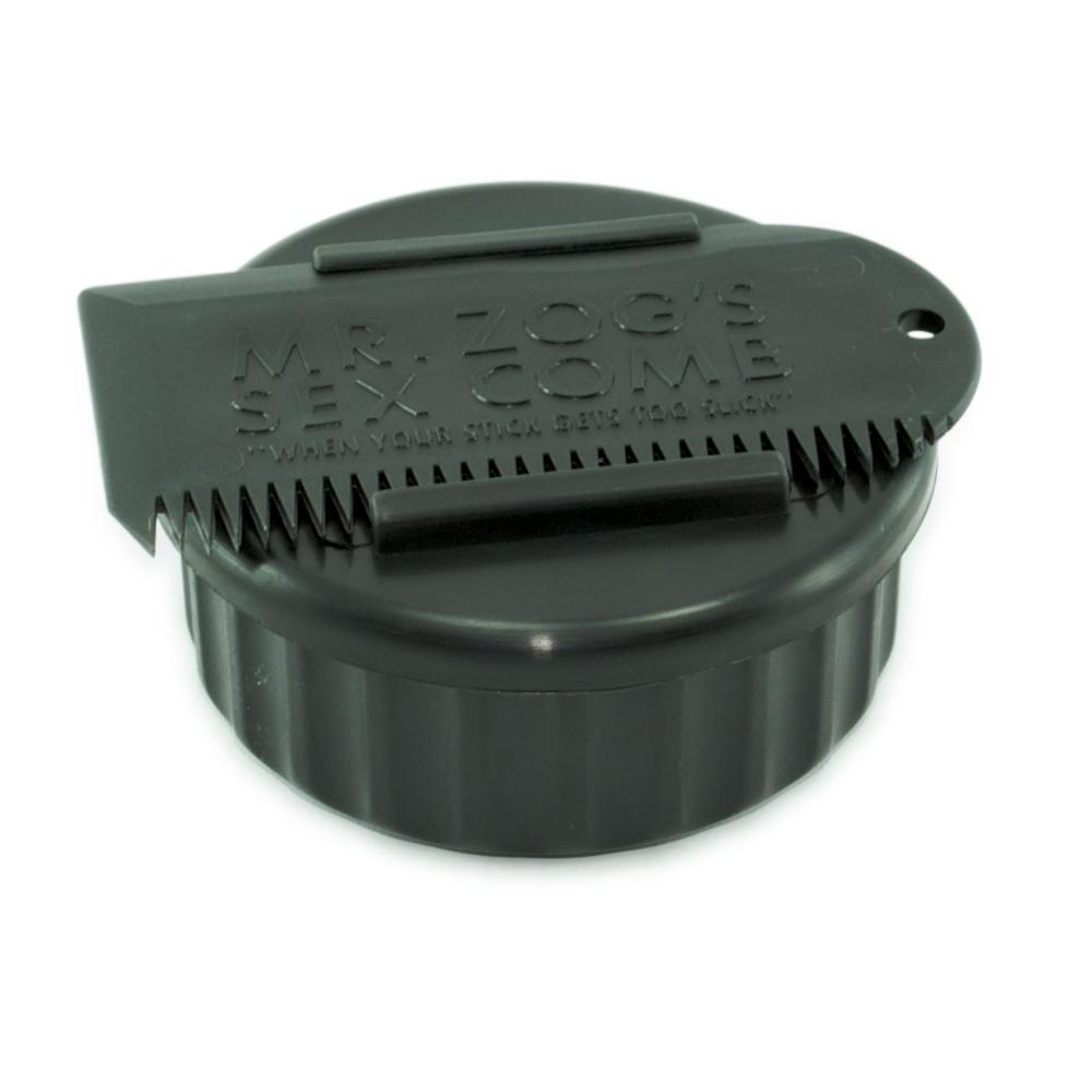 SEXWAX WAX CONTAINER & COMB BLACK