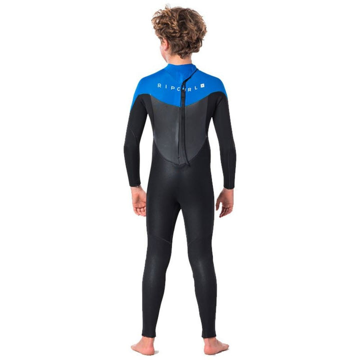 RIP CURL JUNIOR OMEGA 3/2 BACK ZIP BLUE