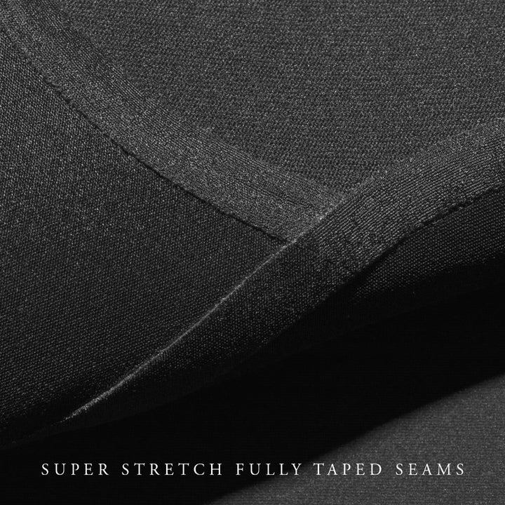 VISSLA 7 SEAS 4/3 HOODED CHEST ZIP BLACK