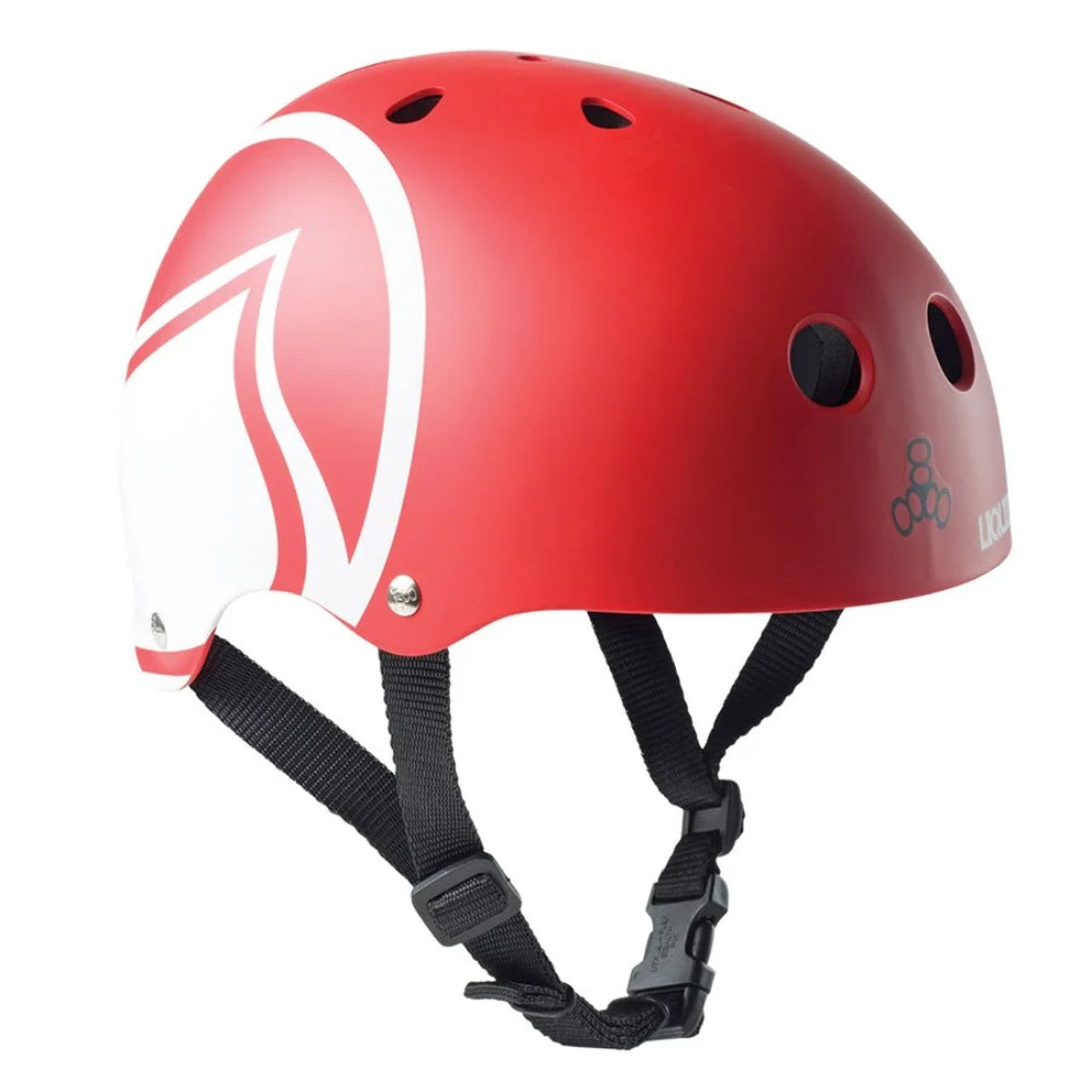 LIQUID FORCE YOUTH ICON HELMET RED