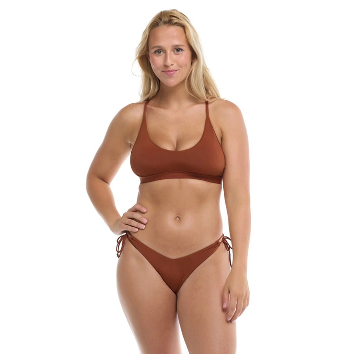 EIDON LEAH BOTTOM MOCHA