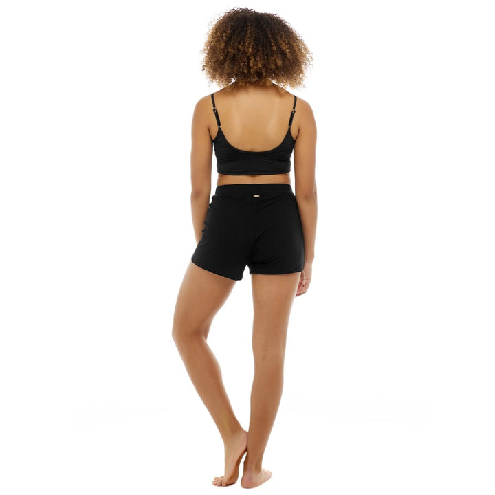 EIDON LISI SHORTS BLACK LICORICE