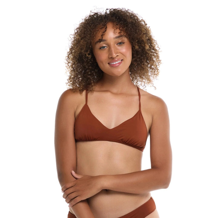 EIDON MADISON TOP MOCHA