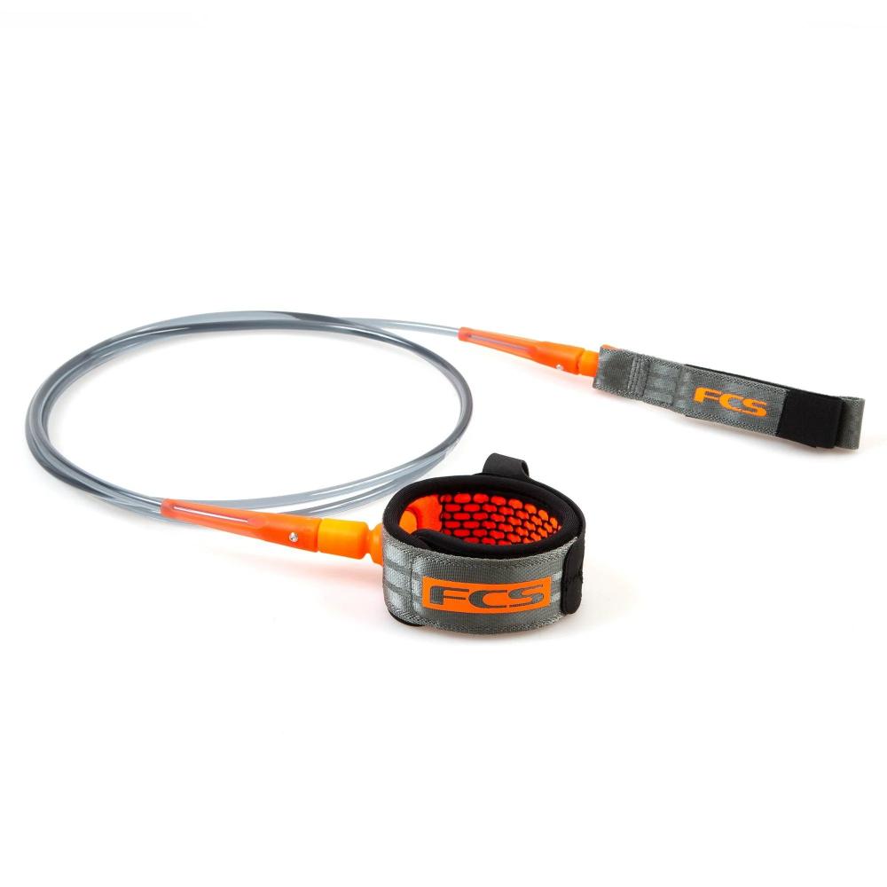 FCS ALL ROUND ESSENTIAL LEASH 7' CHARCOAL