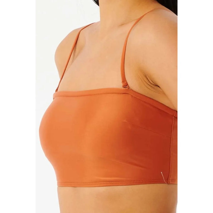 RIP CURL CLASSIC SURF BANDEAU TOP AUBURN
