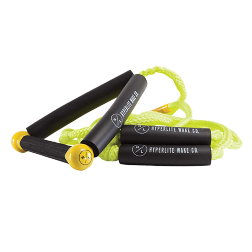 HYPERLITE 25' SURF ROPE W/HANDLE YELLOW