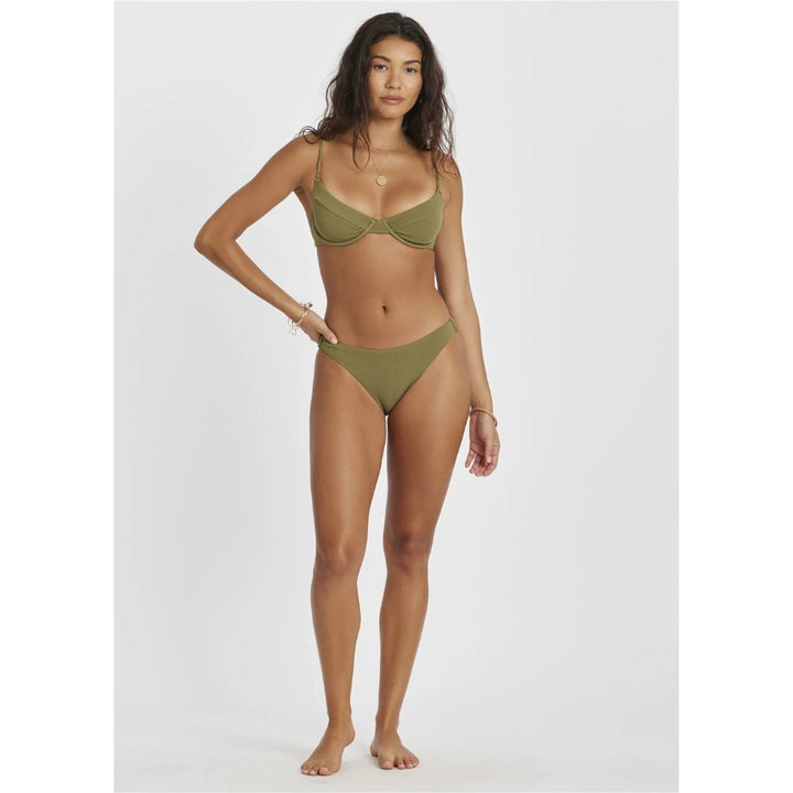 SISSTR WAVY DAYS UNDERWIRE TOP CACTUS