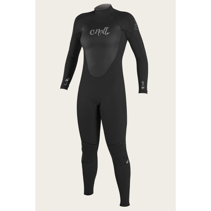 O'NEILL WMS EPIC 3/2 BACK ZIP BLACK