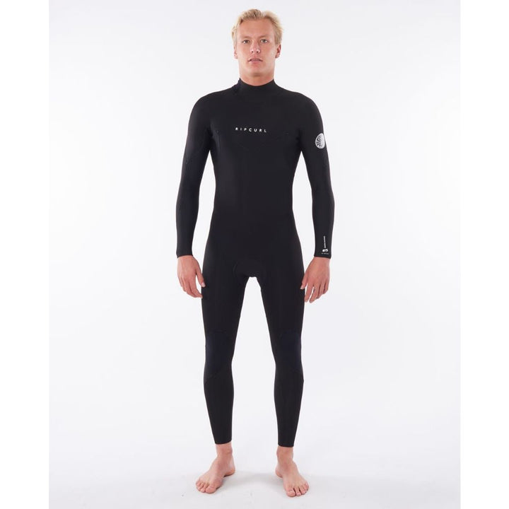 RIP CURL DAWN PATROL 4/3 BACK ZIP BLACK