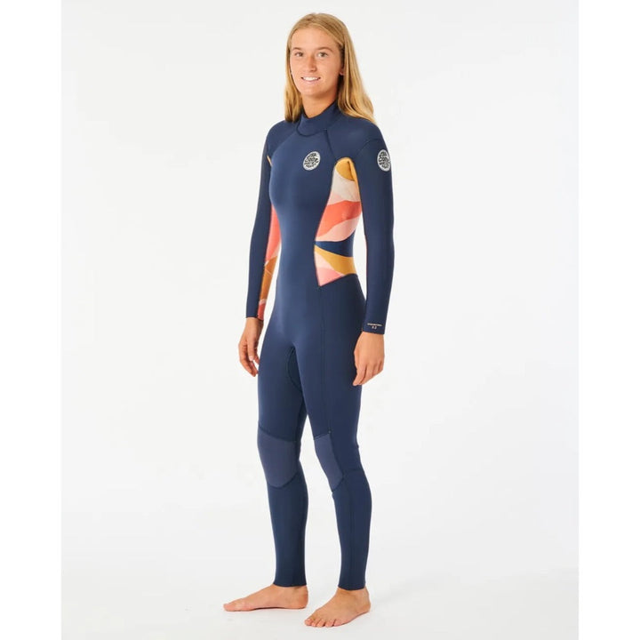 RIP CURL WMS DAWN PATROL 3/2 BACK ZIP PEACH