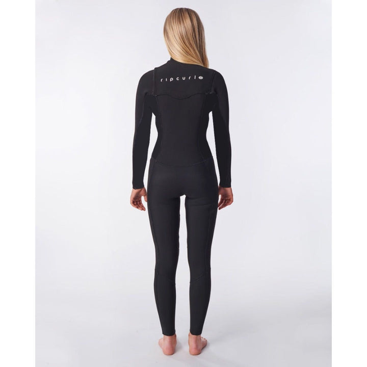 RIP CURL WMS DAWN PATROL 3/2 CHEST ZIP BLACK