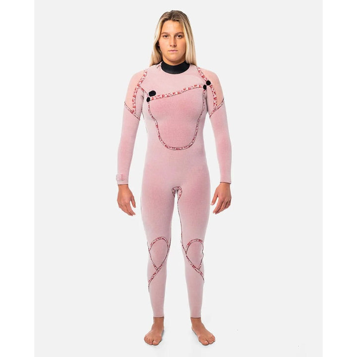 RIP CURL WMS FLASHBOMB E7 HEATSEEKER 4/3 ZIP FREE BLACK