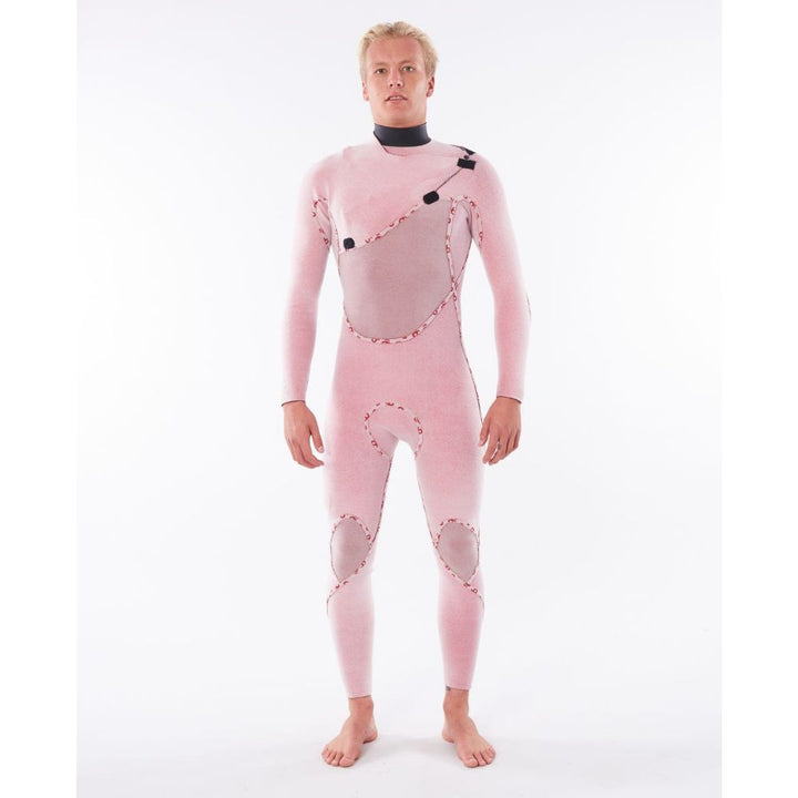 RIP CURL FLASHBOMB 4/3 CHEST ZIP BLACK