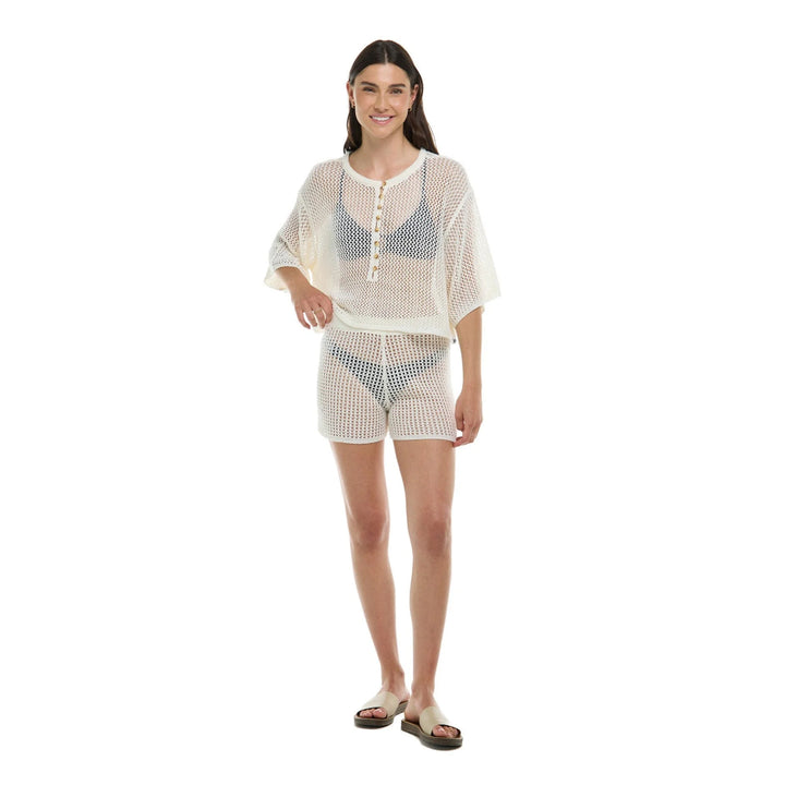 EIDON ZIA SHORT IVORY