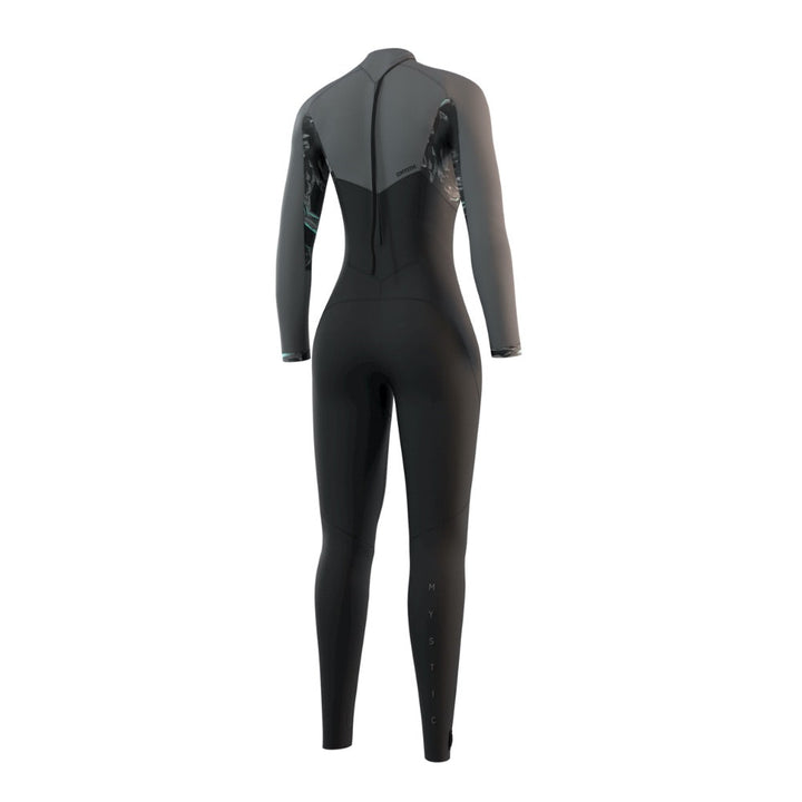 MYSTIC WMS DAZZLED 5/3 BACK ZIP BLACK