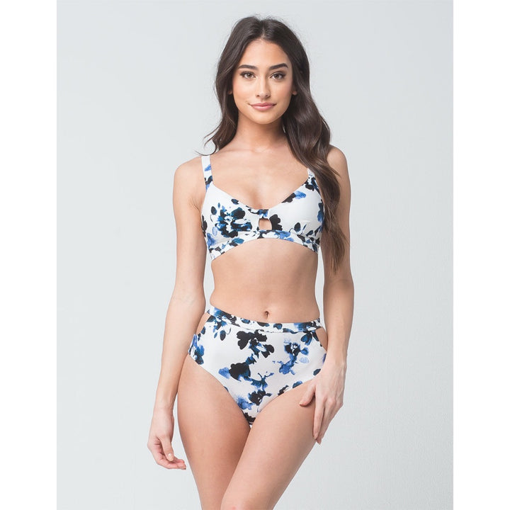 RVCA LIQUID ROSE HIGH WAIST BOTTOM