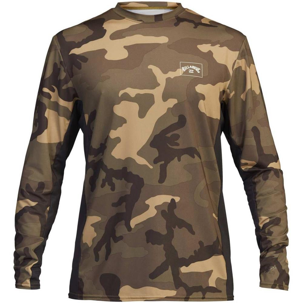 BILLABONG ARCH MESH L/S RASHGUARD CAMO