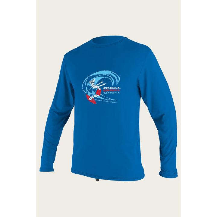 O'NEILL TODDLER O'ZONE L/S SUN SHIRT OCEAN