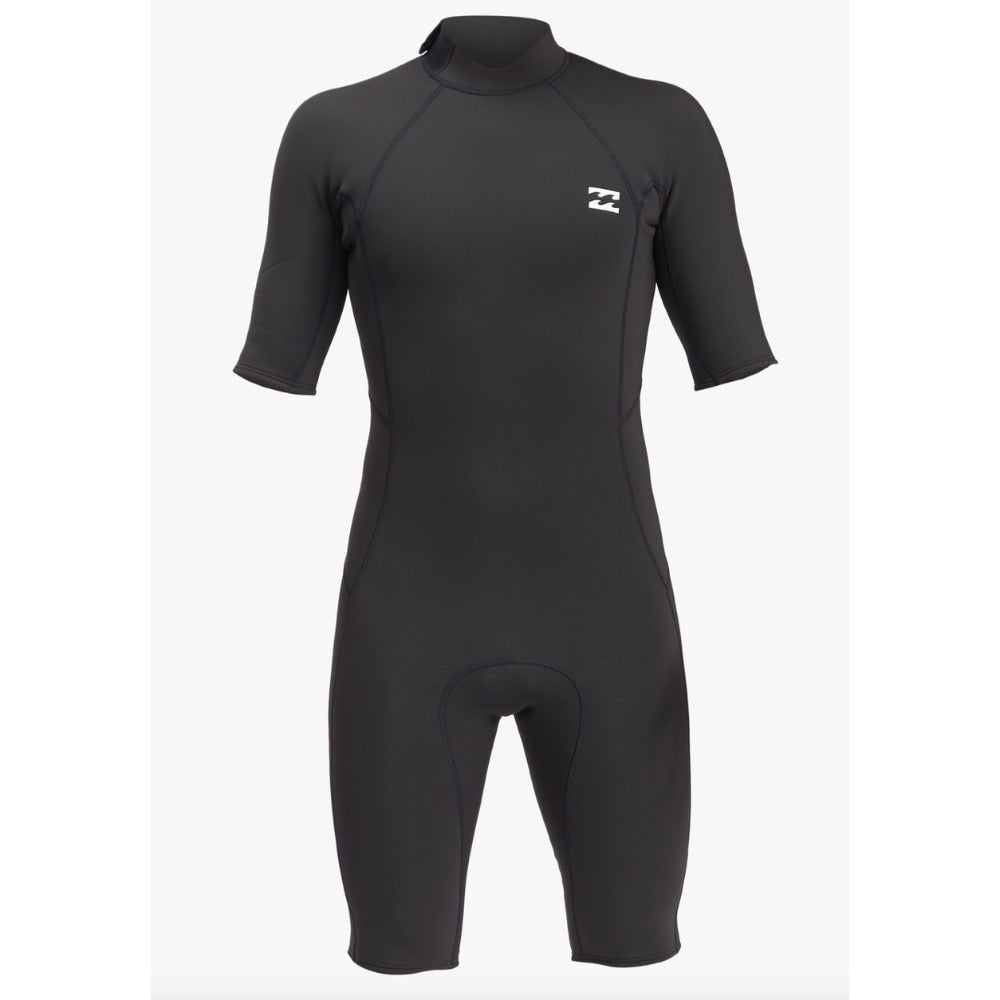 BILLABONG ABSOLUTE 2MM BACK ZIP BLACK