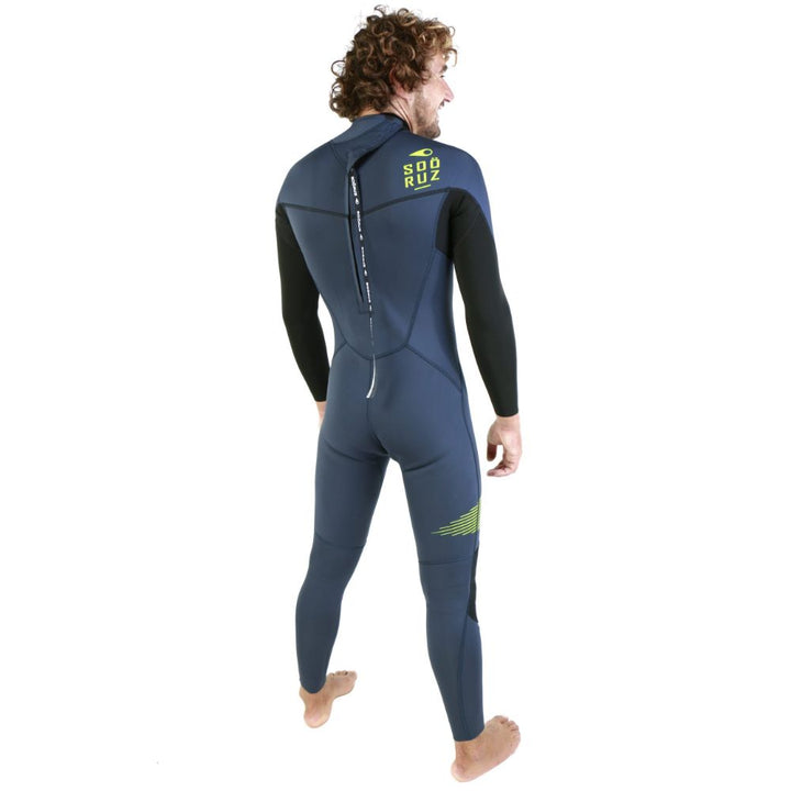 SOORUZ FLY+ 5/4/3 BACK ZIP NAVY