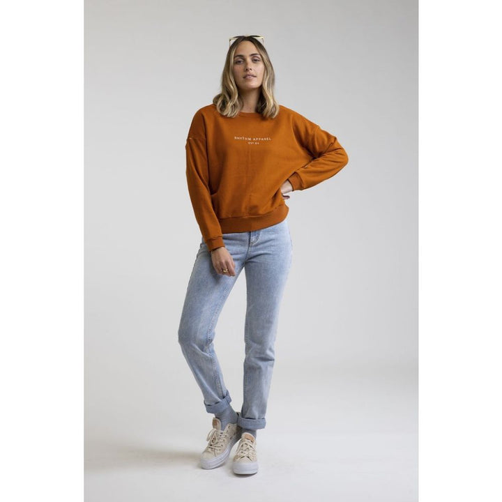 RHYTHM WEEKEND PULLOVER AMBER