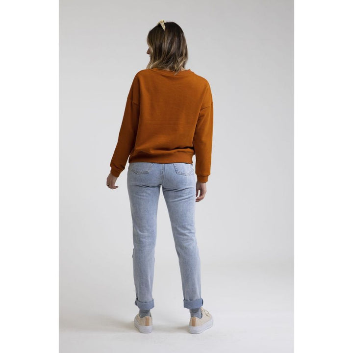 RHYTHM WEEKEND PULLOVER AMBER