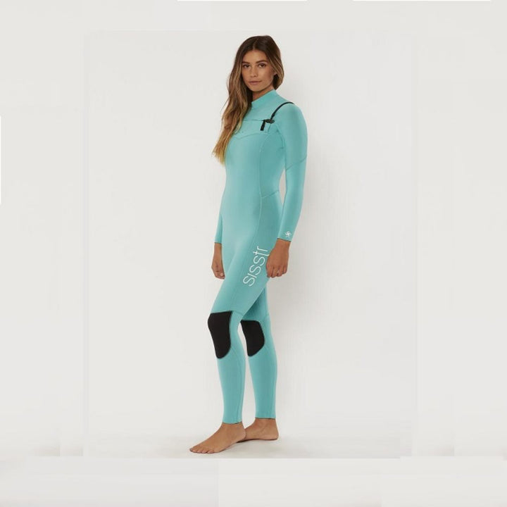 SISSTR 7 SEAS 3/2 CHEST ZIP AQUA MARINE