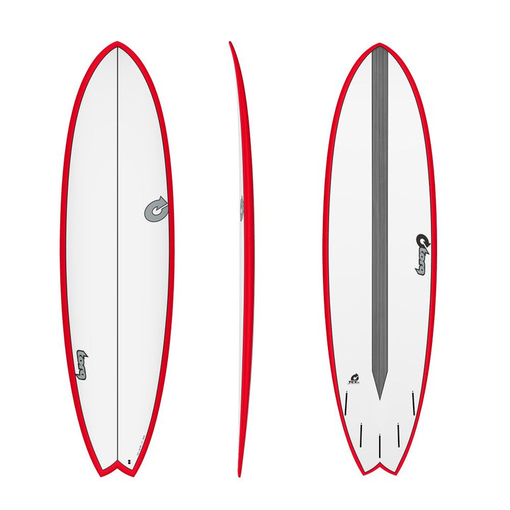 TORQ TET-CS MOD FISH 7'2 RED