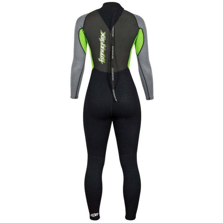HYPERFLEX WMS ACCESS 3/2 BACK ZIP GREEN/GRAY