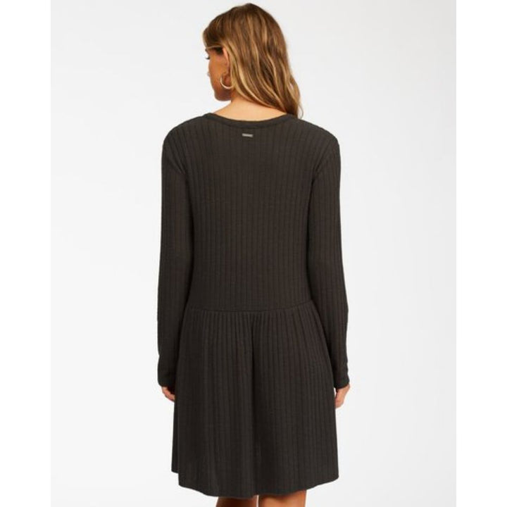 BILLABONG ALWAYS LOUNGING DRESS OFF BLACK