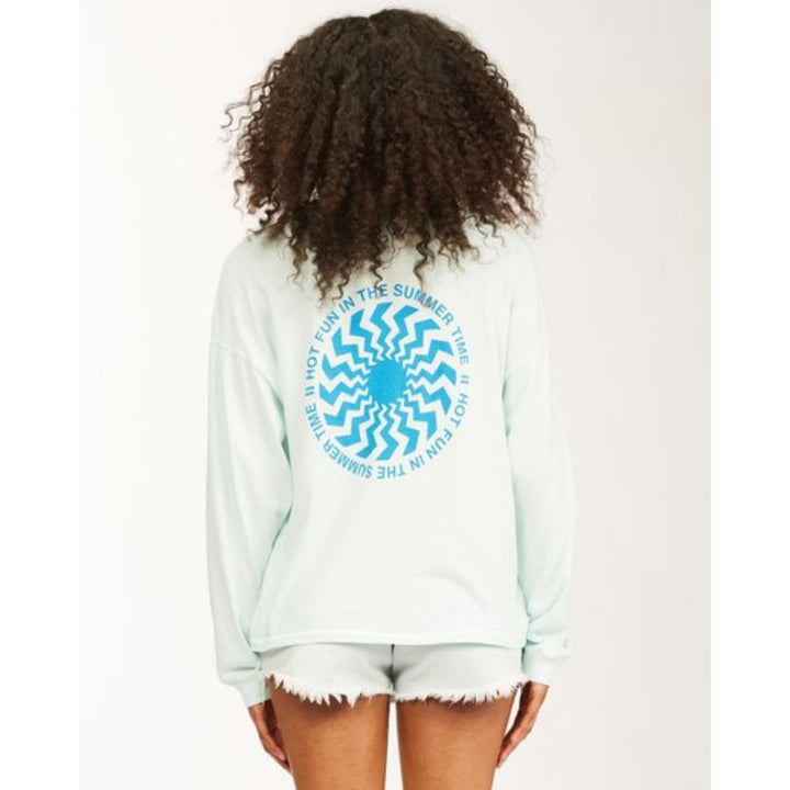 BILLABONG SURFADELIC LONG SLEEVE AQUA