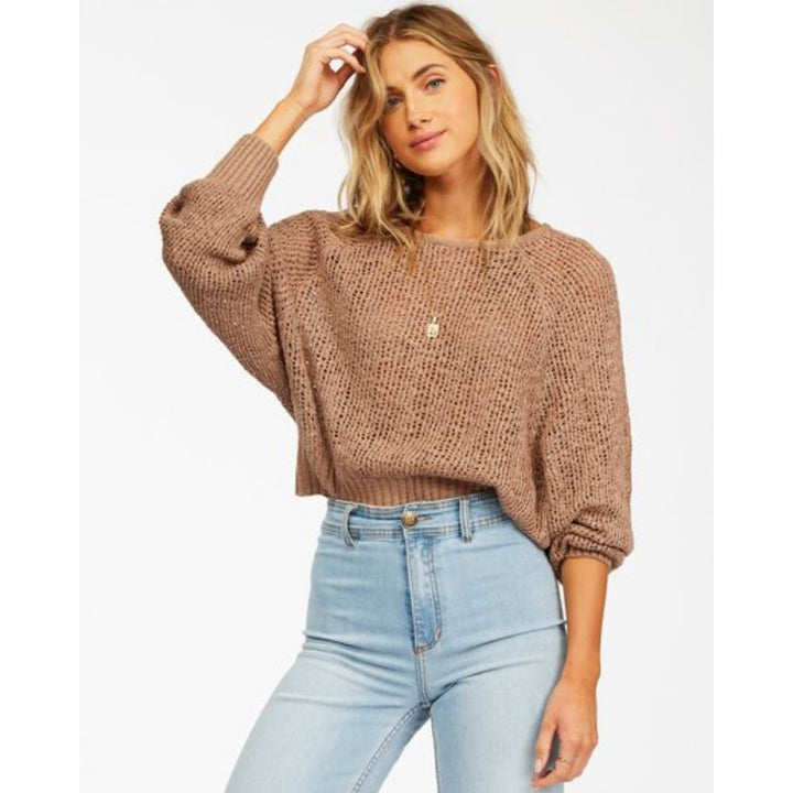 BILLABONG SUNDOWN SWEATER MUSHROOM