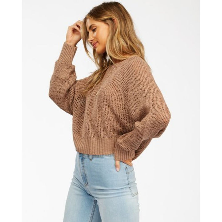 BILLABONG SUNDOWN SWEATER MUSHROOM