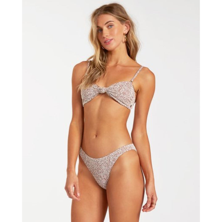 BILLABONG WILD SHADOWS BANDEAU TOP CHOCOLATE