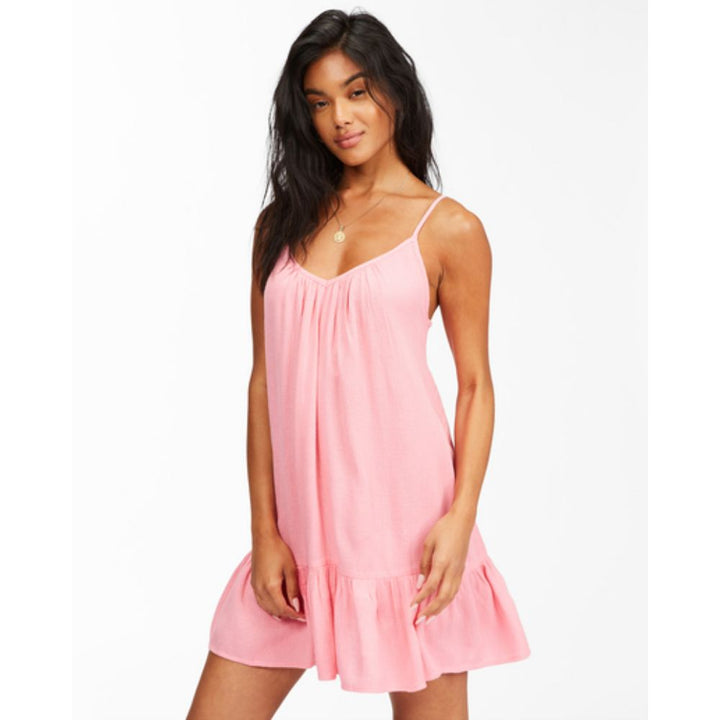 BILLABONG BEACH VIBES COVER UP PINK SUNSET