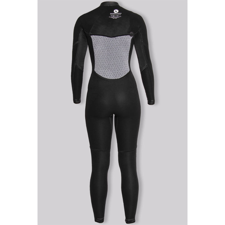 SISSTR 7 SEAS 3/2 CHEST ZIP BLACK