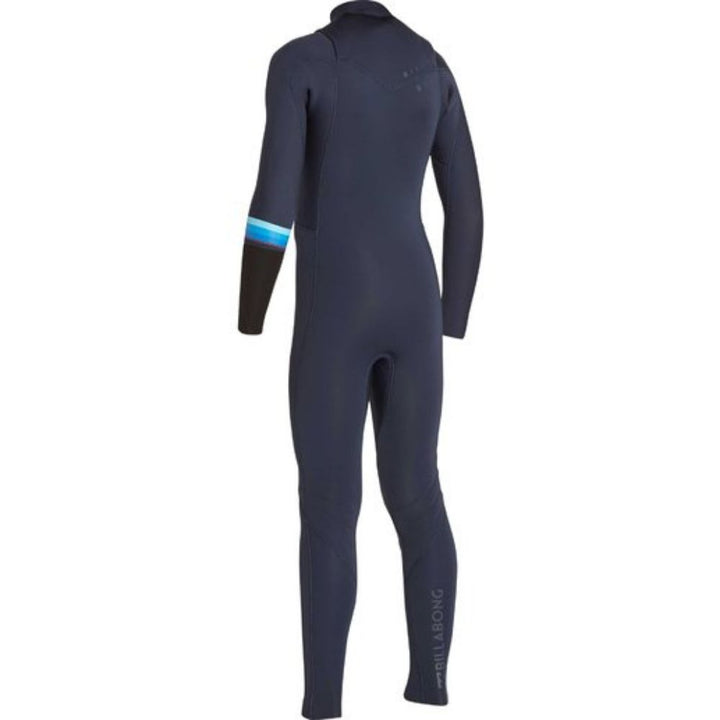 BILLABONG JUNIOR REVOLUTION DBAH 4/3 CHEST ZIP NAVY