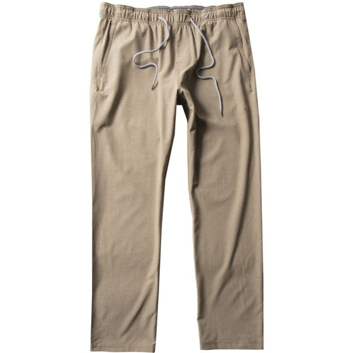 VISSLA HEMP NO SEE UMS ECO ELASTIC PANT KHAKI