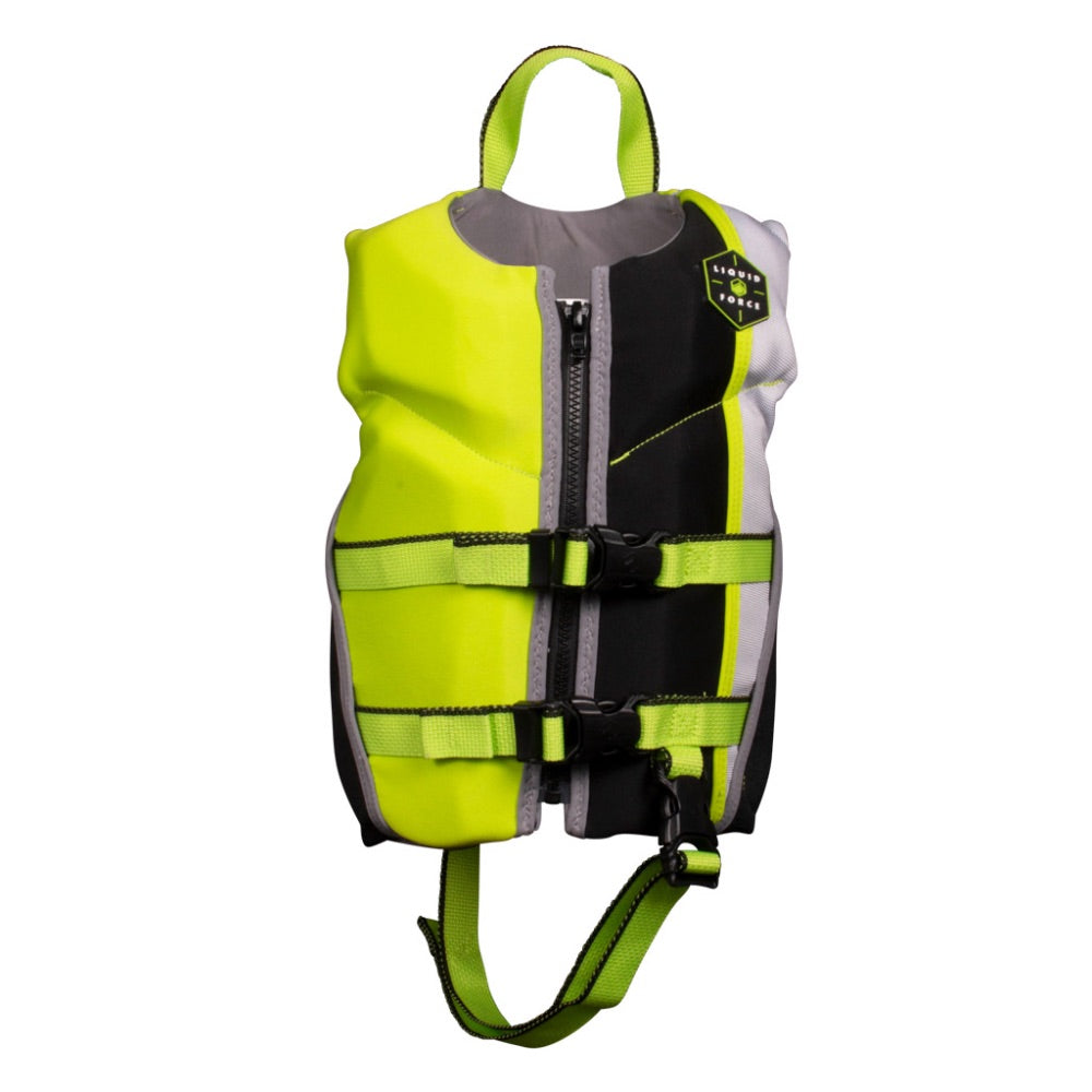 LIQUID FORCE FURY CHILD VEST BLACK/GREEN