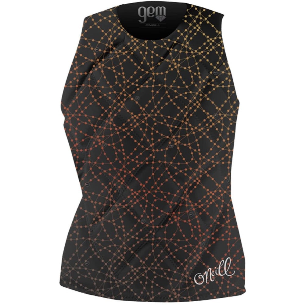 O'NEILL WMS GEM COMP VEST BLACK