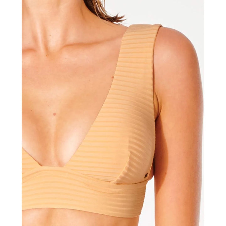 RIP CURL PREMIUM SURF DEEP V TOP ORANGE