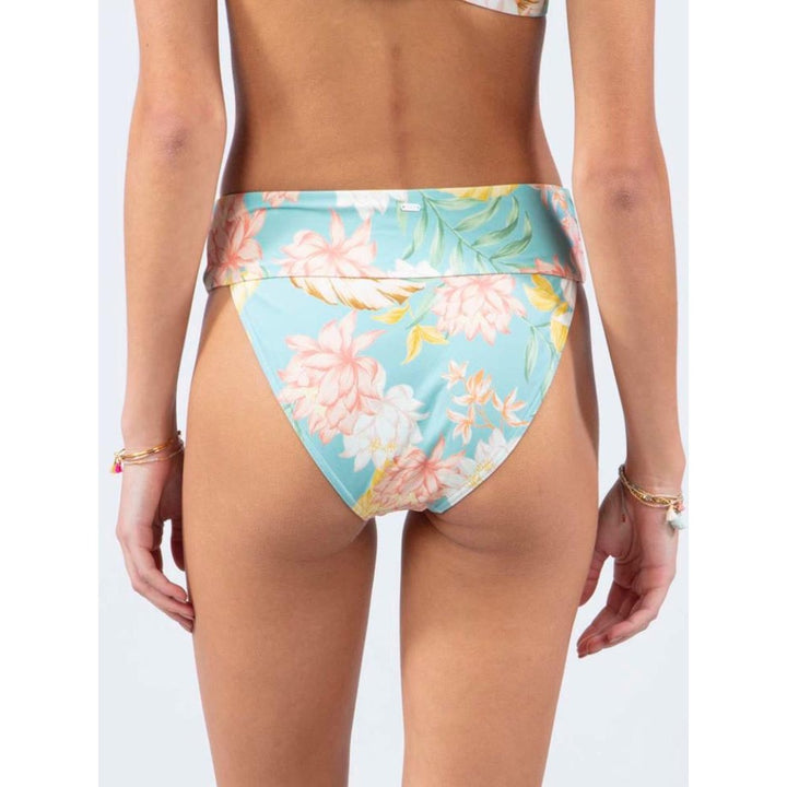 RIP CURL LA BONITA HIGH WAIST BOTTOM TEAL