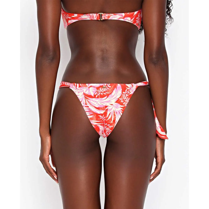 RIP CURL SUN RAYS SKIMPY BOTTOM RED