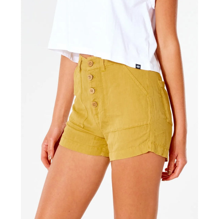 RIP CURL SUMMER PALM WALKSHORT GOLD