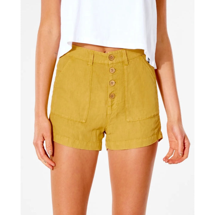 RIP CURL SUMMER PALM WALKSHORT GOLD