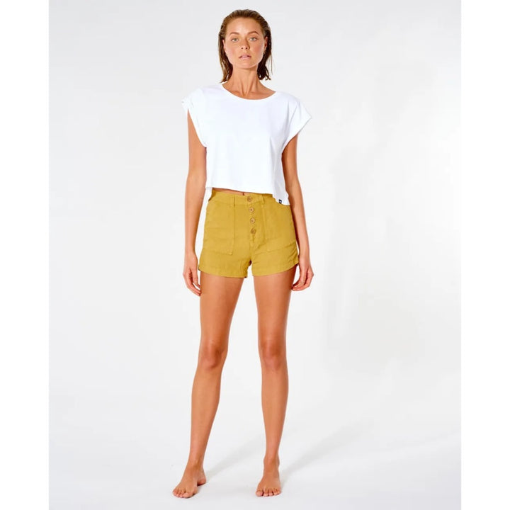 RIP CURL SUMMER PALM WALKSHORT GOLD