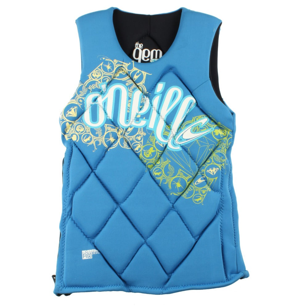 O'NEILL WMS GEM COMP VEST BLUE